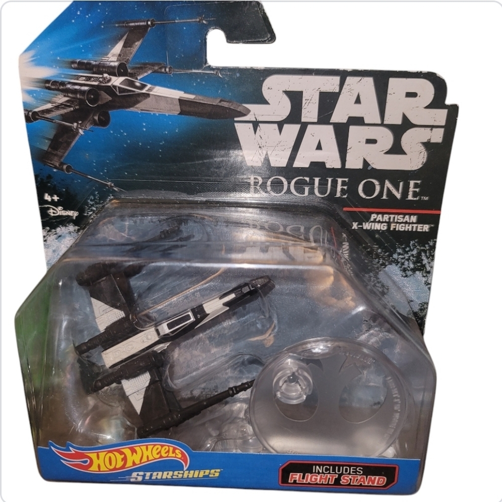 Hot Wheels Starships Star Wars Rogue One Partisan X-Wing Fighter Collectors NIP